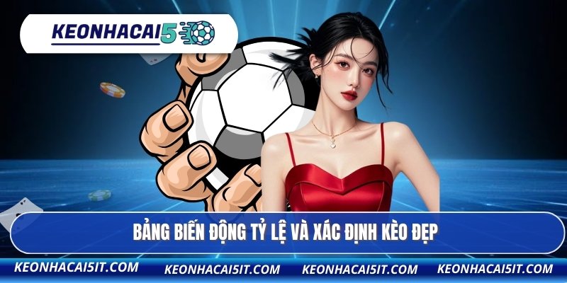 Bảng biến động tỷ lệ và xác định kèo đẹp